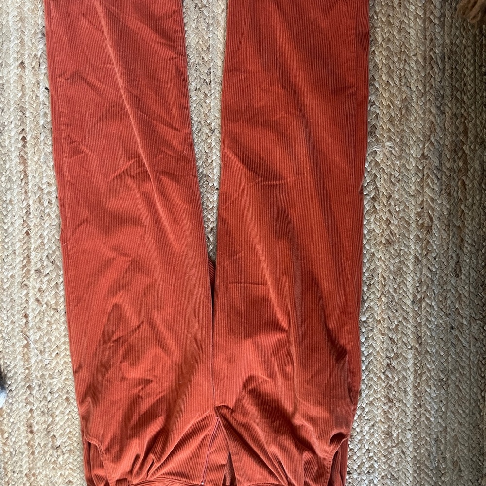 HALARA Rust Corduroy Trousers